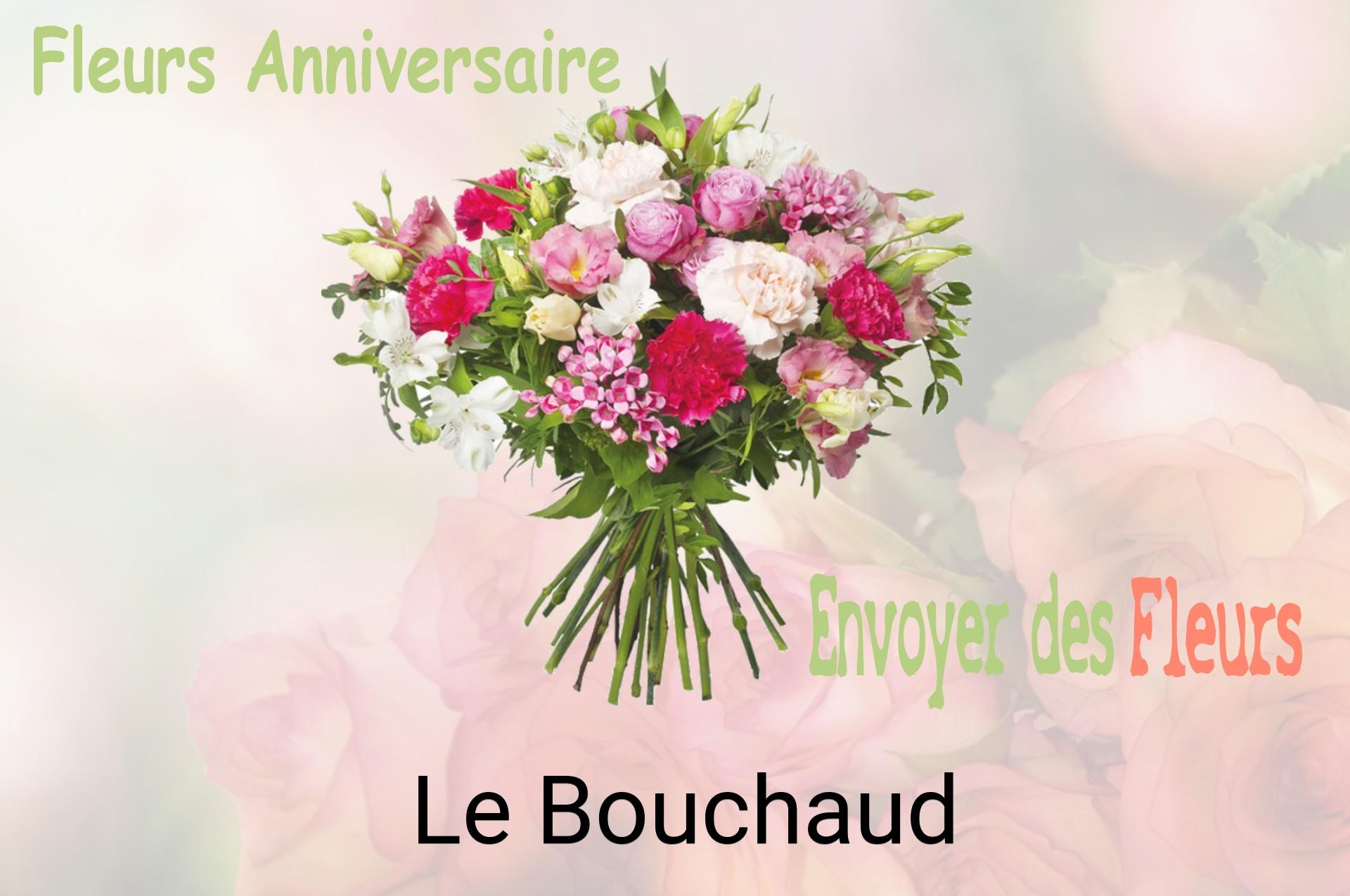 Bouquet de fleurs d’anniversaire livré à Le Bouchaud