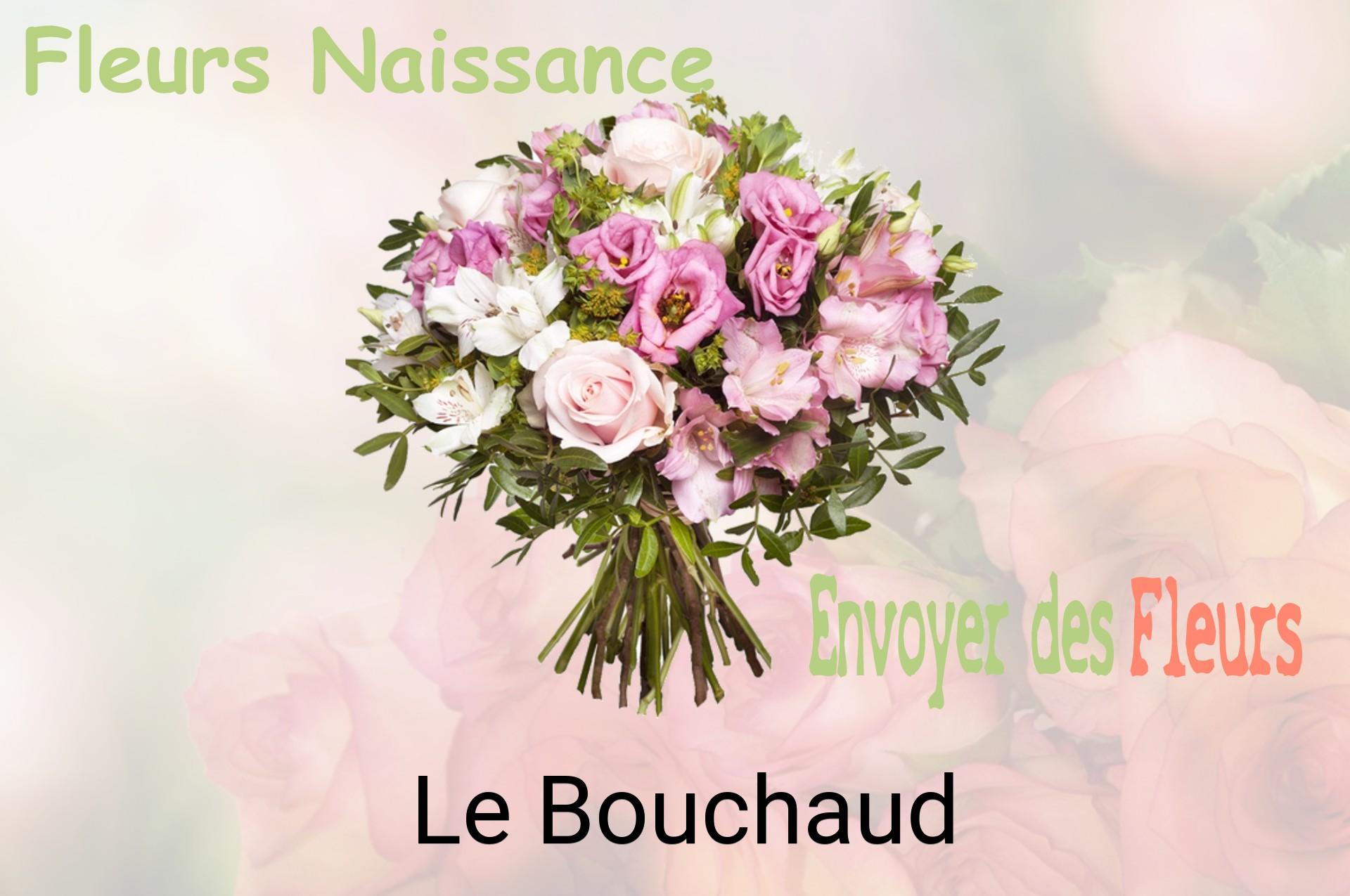 Bouquet de fleurs de naissance livré à Le Bouchaud