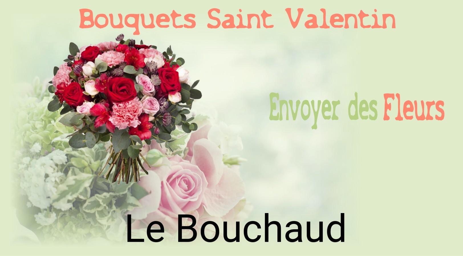 Roses de Saint-Valentin livrées à Le Bouchaud